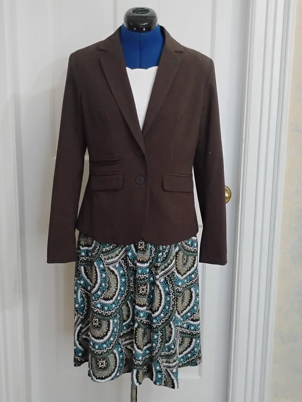 New York and Company Skirt Suit Set